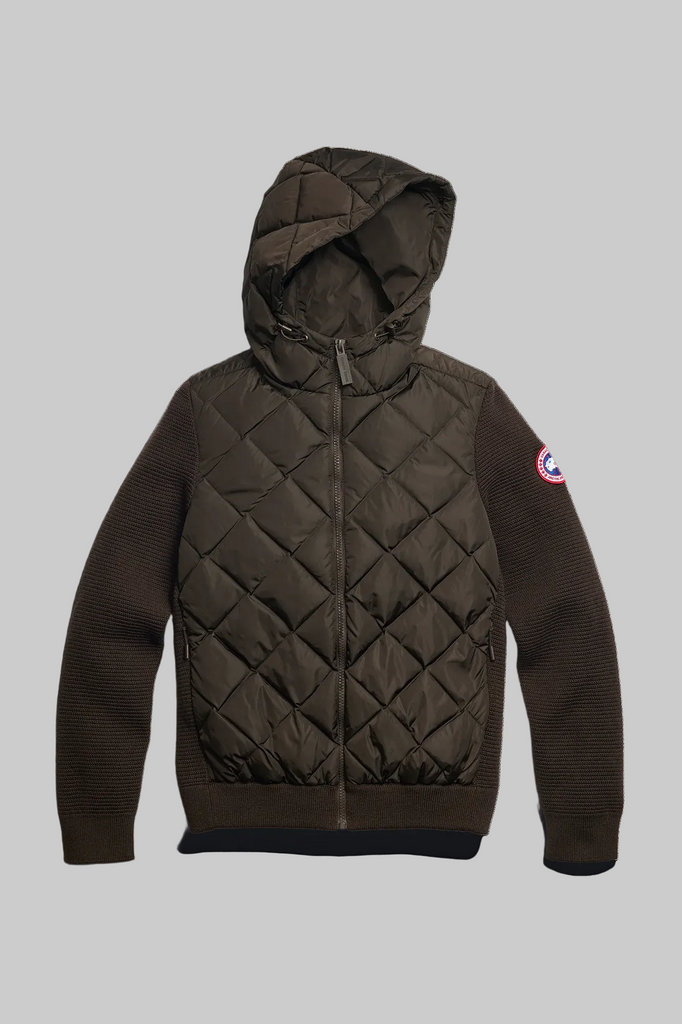 Womens HyBridge® Quilted Knit Hoody Arabica 6800L