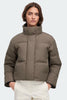 Womens Grandview Cropped Jacket Tonal Disc Taupe Grey   2266WT