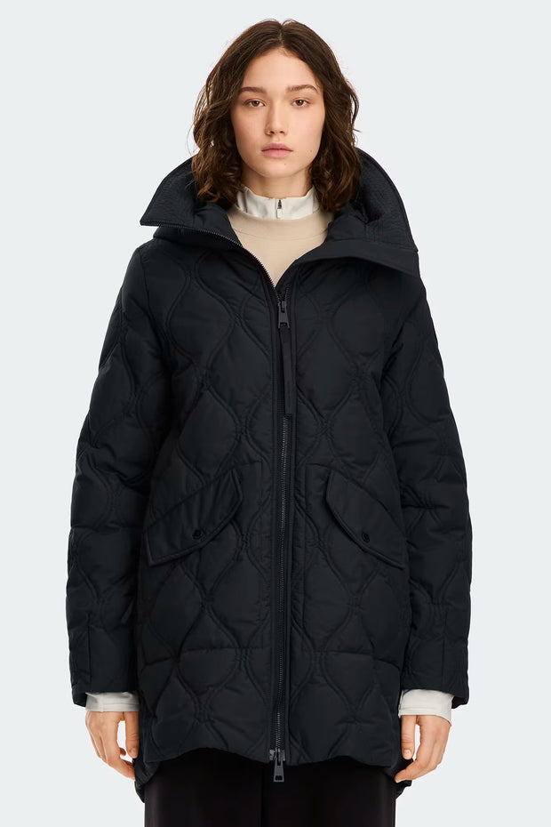 Womens Alessia Coat Black 2279WT