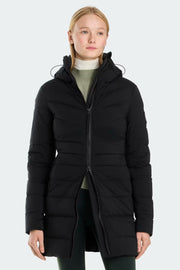 Womens Clair Coat  Black Label Black 2331WB