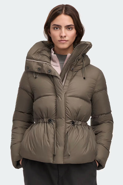Womens Montgomery Jacket Taupe Grey 3042WT