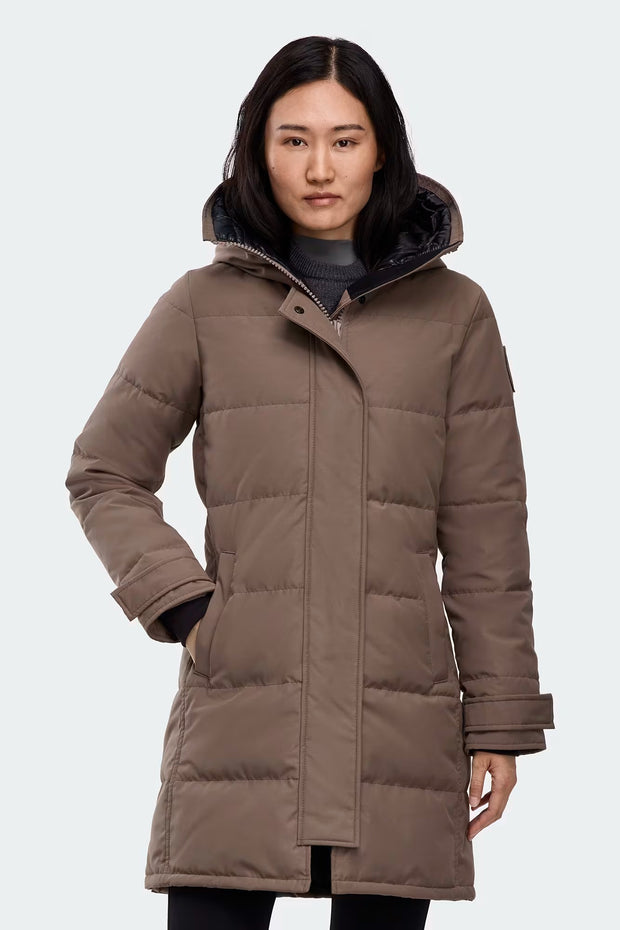 Womens Shelburne Parka CR Taupe Grey 3802WT