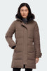 Womens Shelburne Parka CR Taupe Grey 3802WT