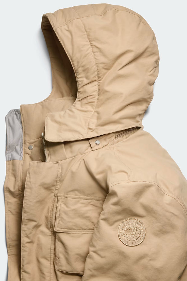 Mens Maitland Parka Cotton Tonal Disc  Desert Sand 4662MT