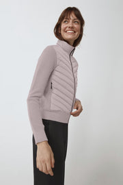 Womens HyBridge® Knit Jacket Black Label Lucent Rose 6830LB