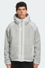 Mens Alberni Reversible Fleece Bomber Silverbirch Heather/ Silverbirch 7067M
