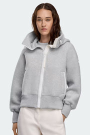 Womens Chilliwack Bomber Kind Fleece White Label Silverbirch Heather 7102WW