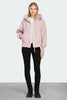 Womens Chilliwack Fleece Bomber Tonal Disc Lucent Rose 7102WT1