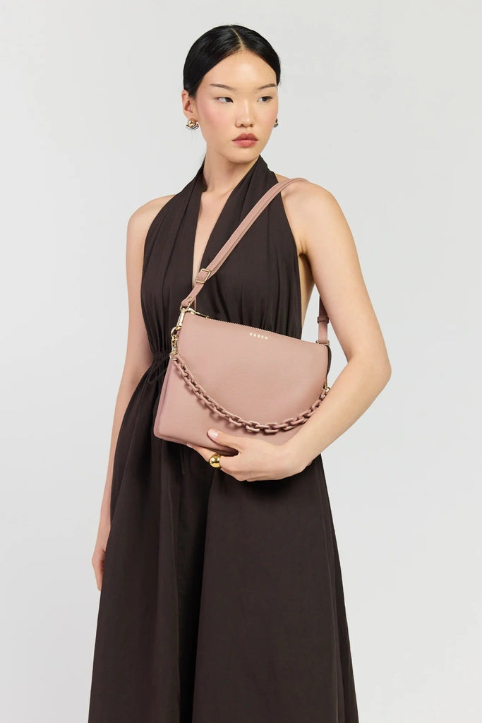 Matilda Crossbody Tonal Chain Rosewater