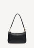 Haven Shoulder Bag Black Croc