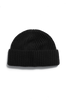 Arctic Toque Rib  Cashmere Black Black 5107U