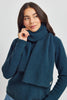 Unisex Moss Scarf Deep Teal 0554