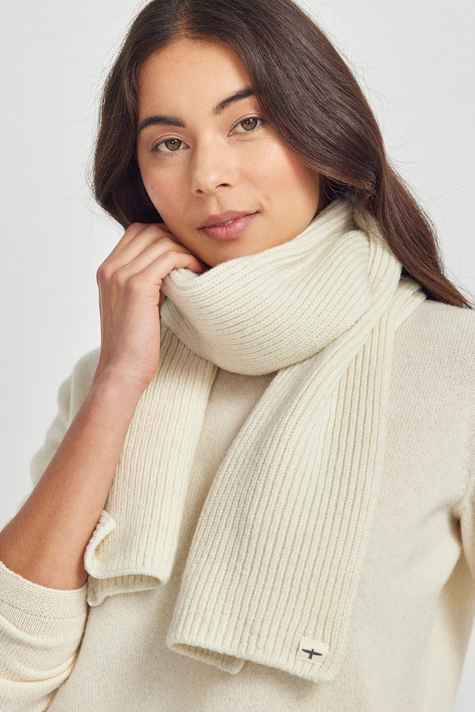 Unisex Natural Scarf Puriri/Natural 0655