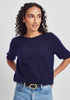Womens June Knit Tee Deep Ocean 100313