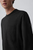 Mens Gladstone Long Sleeve T-Shirt Black  1402MT