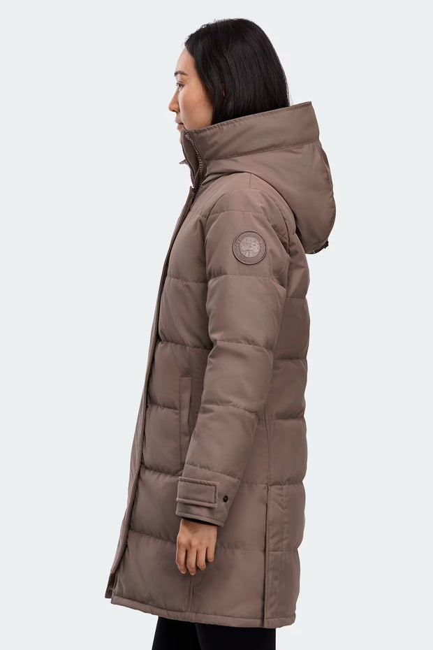Womens Shelburne Parka CR Taupe Grey 3802WT