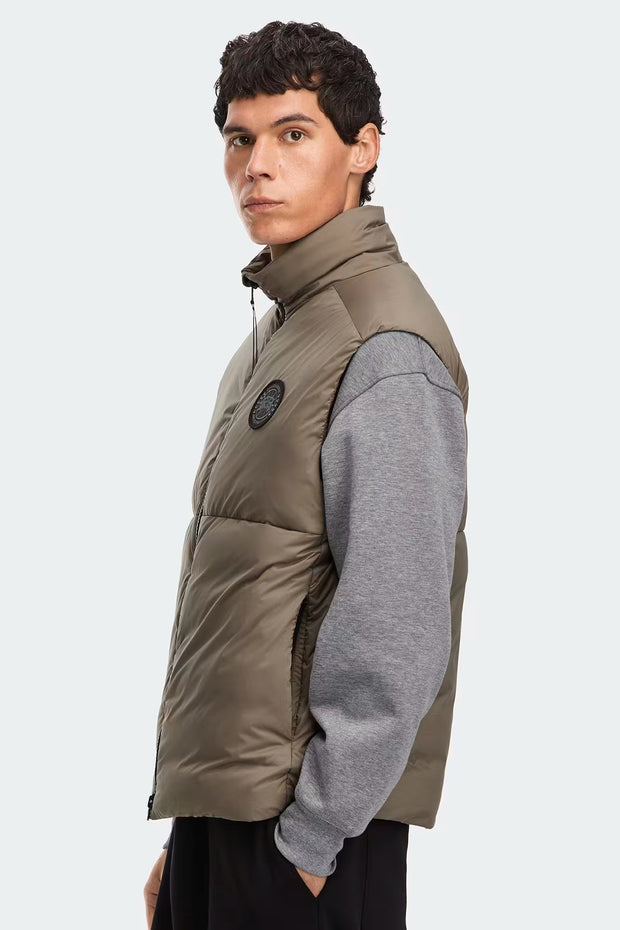 Mens Lodge Vest BD Taupe Grey 4160MB