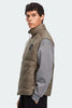 Mens Lodge Vest BD Taupe Grey 4160MB