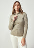 Womens Mountainsilk Half Zip Matcha 6742