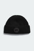 Arctic Toque Rib  Cashmere Black Black 5107U