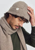 Unisex Natural Beanie Totara/Cobblestone   0656