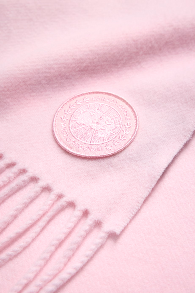Womens Cashmere Blend Rib Scarf Bloom Pink 5204U
