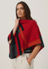 Womens Empress Poncho Rata/Jet  Multi 1677