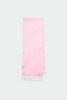 Womens Cashmere Blend Rib Scarf Bloom Pink 5204U