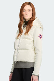 Womens HyBridge® Wide Quilt Knit Hoody Cottongrass 6507W