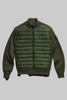 Mens HyBridge® Knit Jacket Black Label Moss Khaki 6830MB