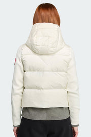 Womens HyBridge® Wide Quilt Knit Hoody Cottongrass 6507W