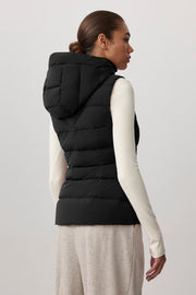 Womens Clair Vest  Black Label Black 2333WB