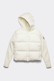Womens HyBridge® Wide Quilt Knit Hoody Cottongrass 6507W
