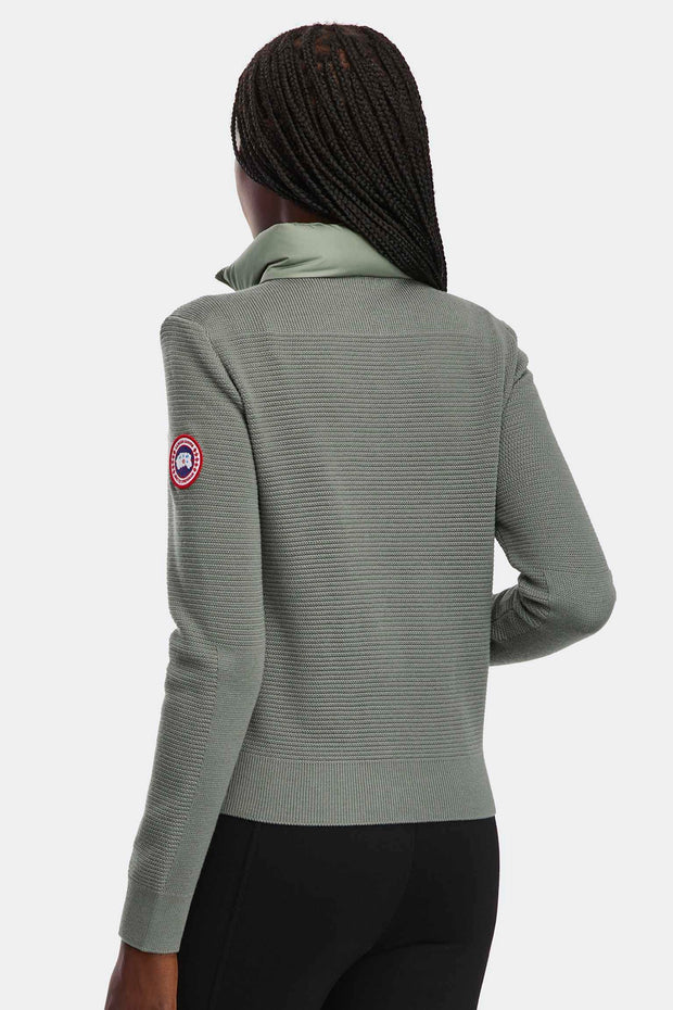 Womens HyBridge Knit Jacket Classic Disc Sagebush 6830L