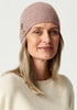 Womens Shell Beanie  Rose Dust 0669