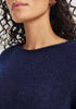 Womens June Knit Tee Deep Ocean 100313