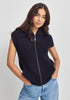 Womens Kay Zip Vest Jet 100411
