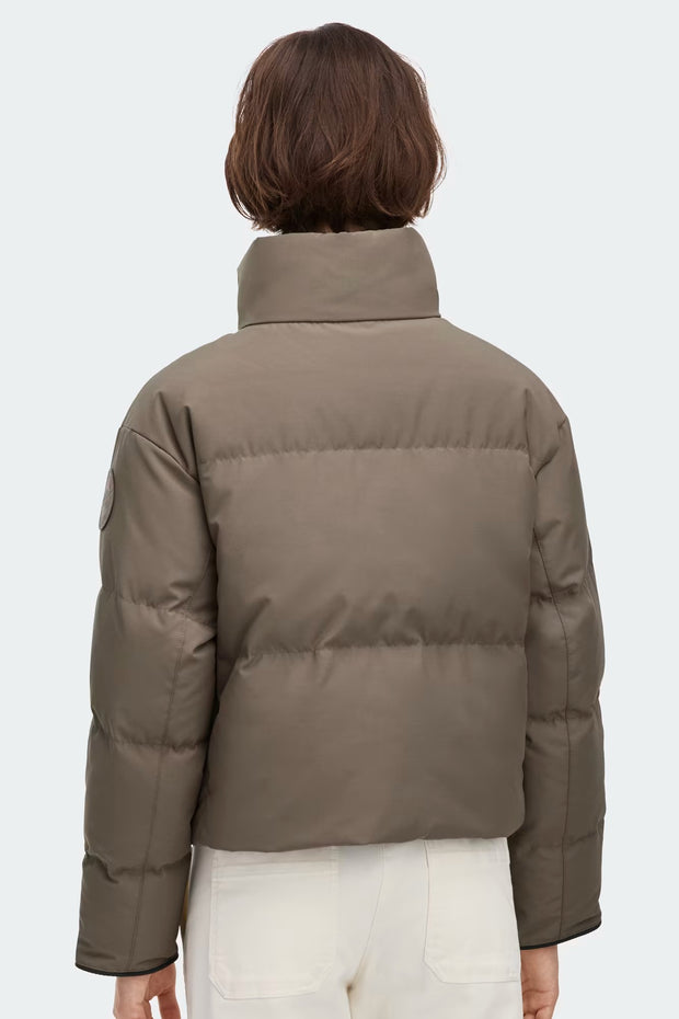 Womens Grandview Cropped Jacket Tonal Disc Taupe Grey   2266WT