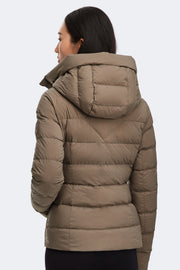 Womens Clair Jacket Tonal Disc Taupe Grey 2332WT
