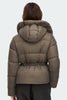 Womens Montgomery Jacket Taupe Grey 3042WT