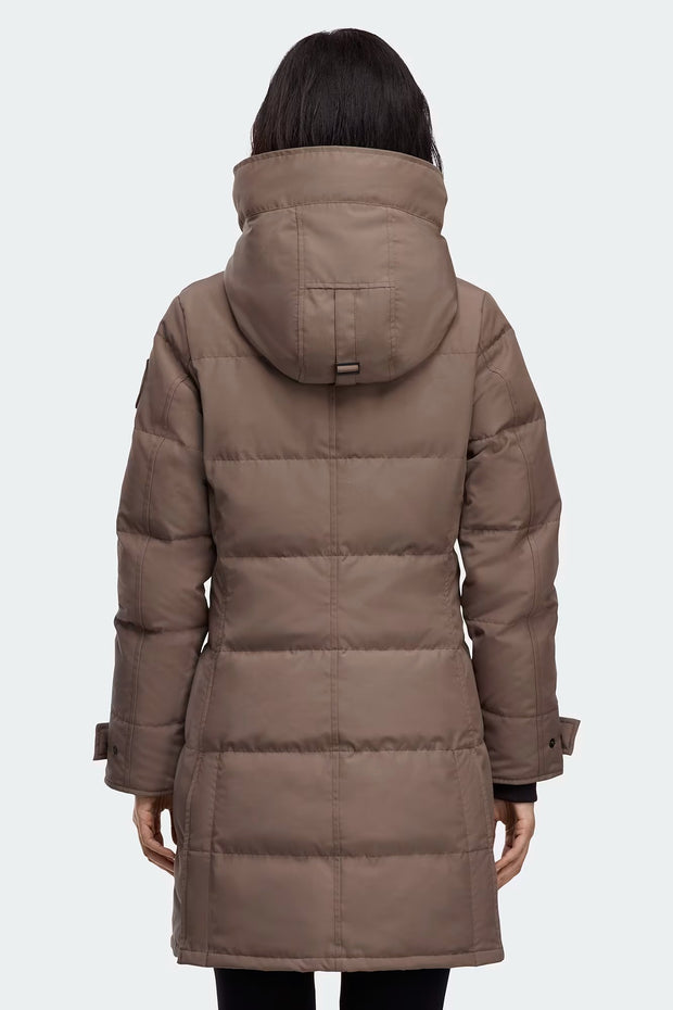 Womens Shelburne Parka CR Taupe Grey 3802WT