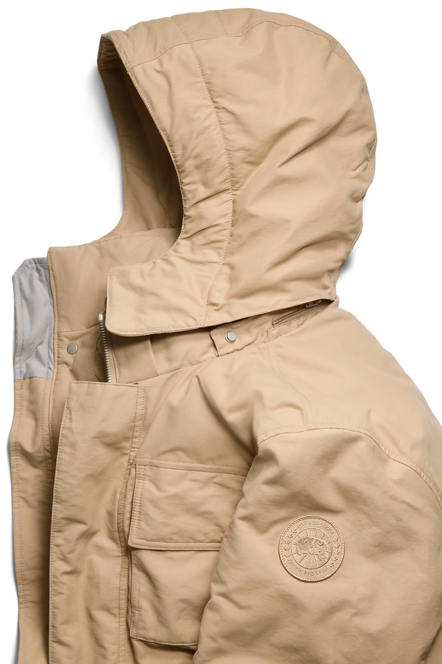 Mens Maitland Parka Cotton Tonal Disc  Desert Sand 4662MT