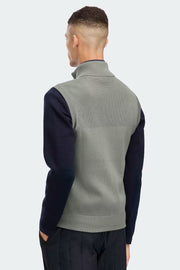 Mens HyBridge® Knit Vest Black Label Sagebrush 6829M