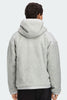 Mens Alberni Reversible Fleece Bomber Silverbirch Heather/ Silverbirch 7067M