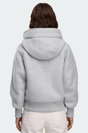 Womens Chilliwack Bomber Kind Fleece White Label Silverbirch Heather 7102WW