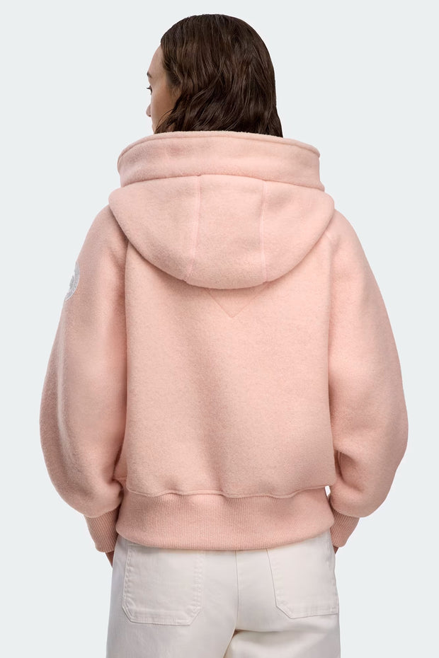 Womens Chilliwack Bomber Kind Fleece White Label Vintage Rose 7102WW