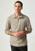 Mens Pua Zip Shirt  Matcha 9379