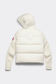 Womens HyBridge® Wide Quilt Knit Hoody Cottongrass 6507W