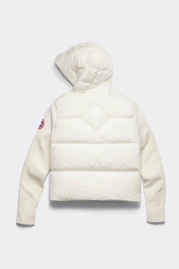 Womens HyBridge® Wide Quilt Knit Hoody Cottongrass 6507W
