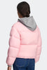 Womens Fallon Puffer Jacket Tonal Disc Linnaea Rose 1726WT